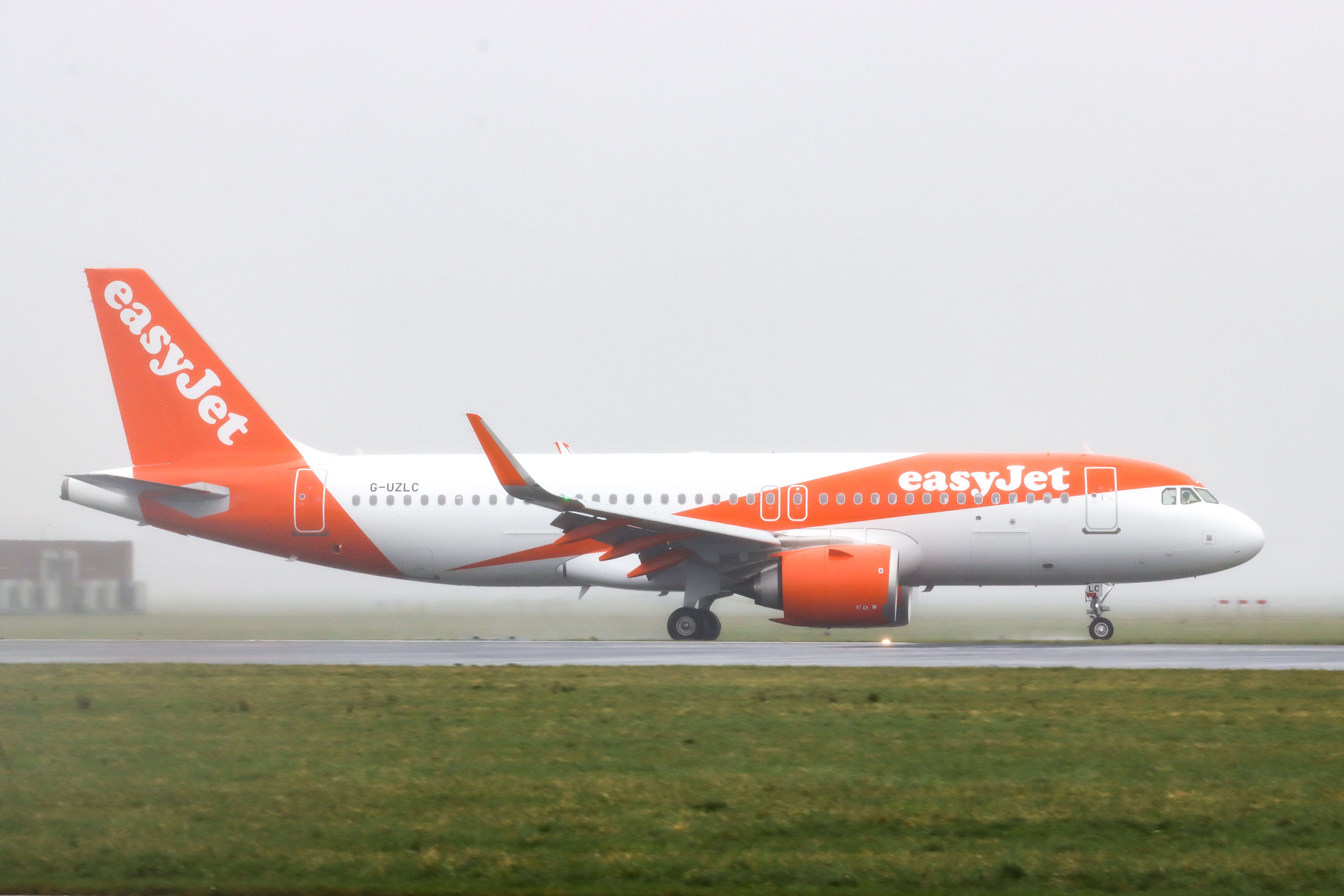 easyJet Airbus A320neo on taxiway