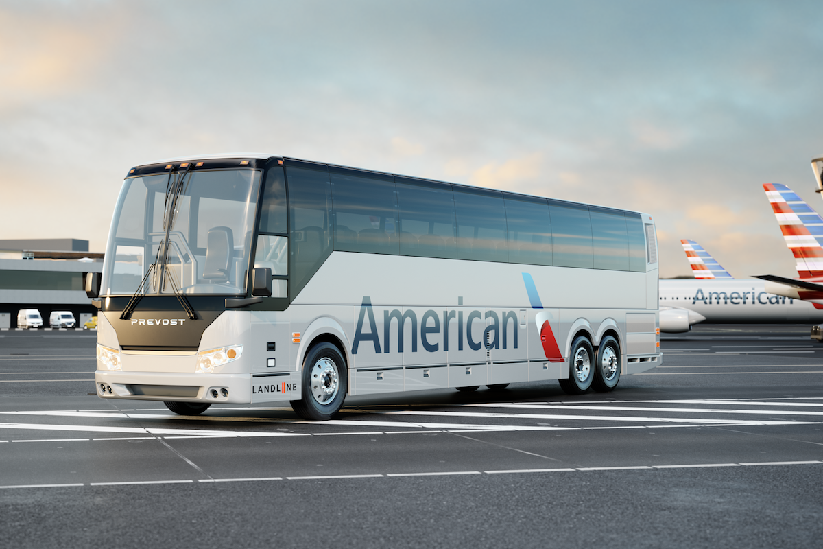 American Airlines Uses Secure Airside Bus Services To Connect Local Airports