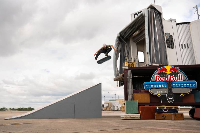 How Red Bull Turned New Orleans Airport Into A Skate Park