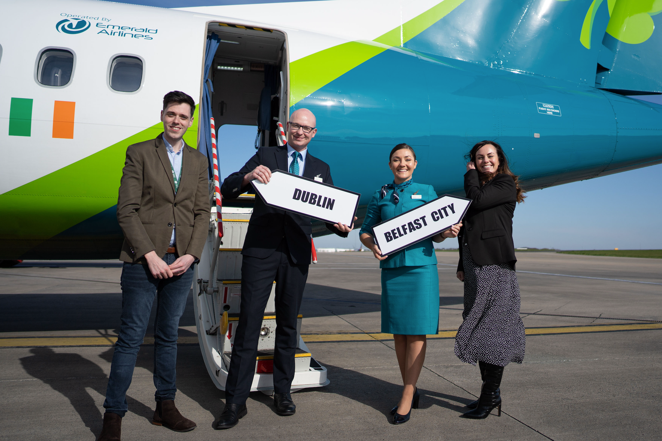 Emerald Airlines Operates Its 1st Flight To Leeds Bradford