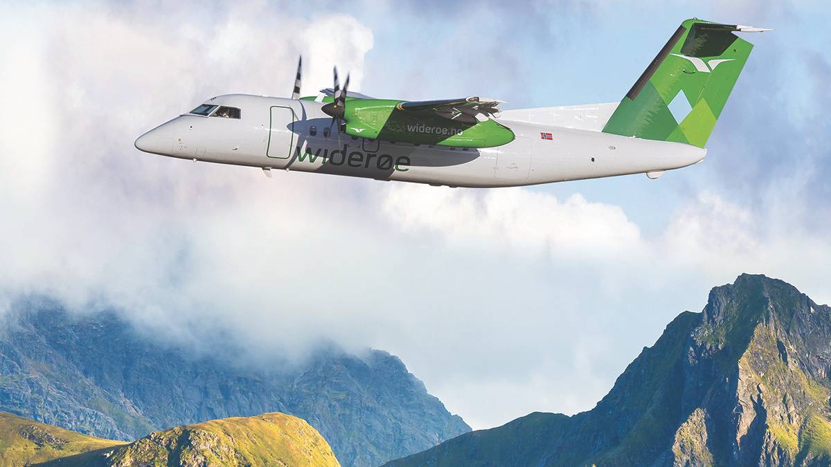 Widerøe Signs Agreement To Double The Life Of Up To 20 Dash-8 Planes