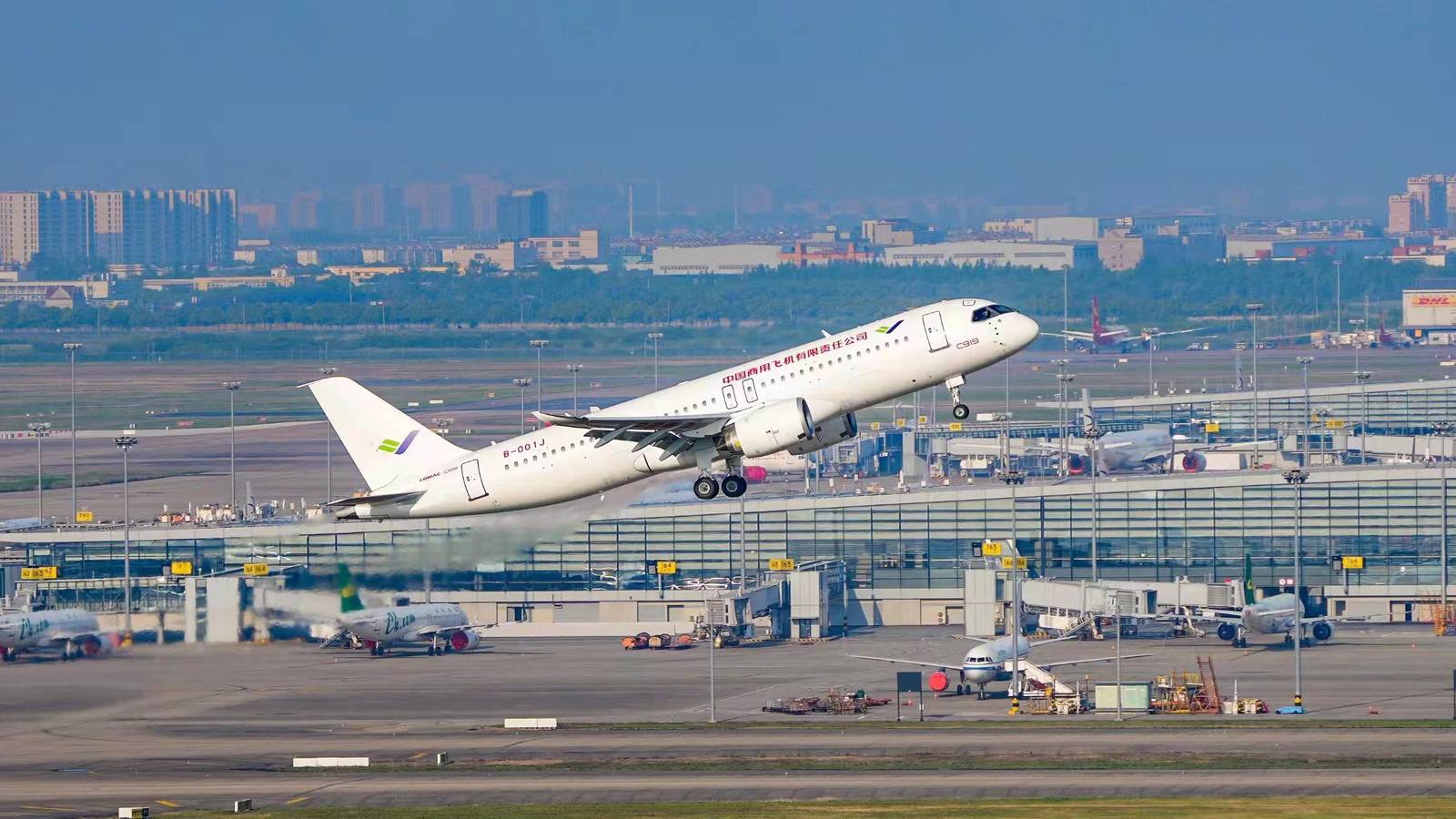 COMAC Flies 1st C919 Bound For An Airline Customer