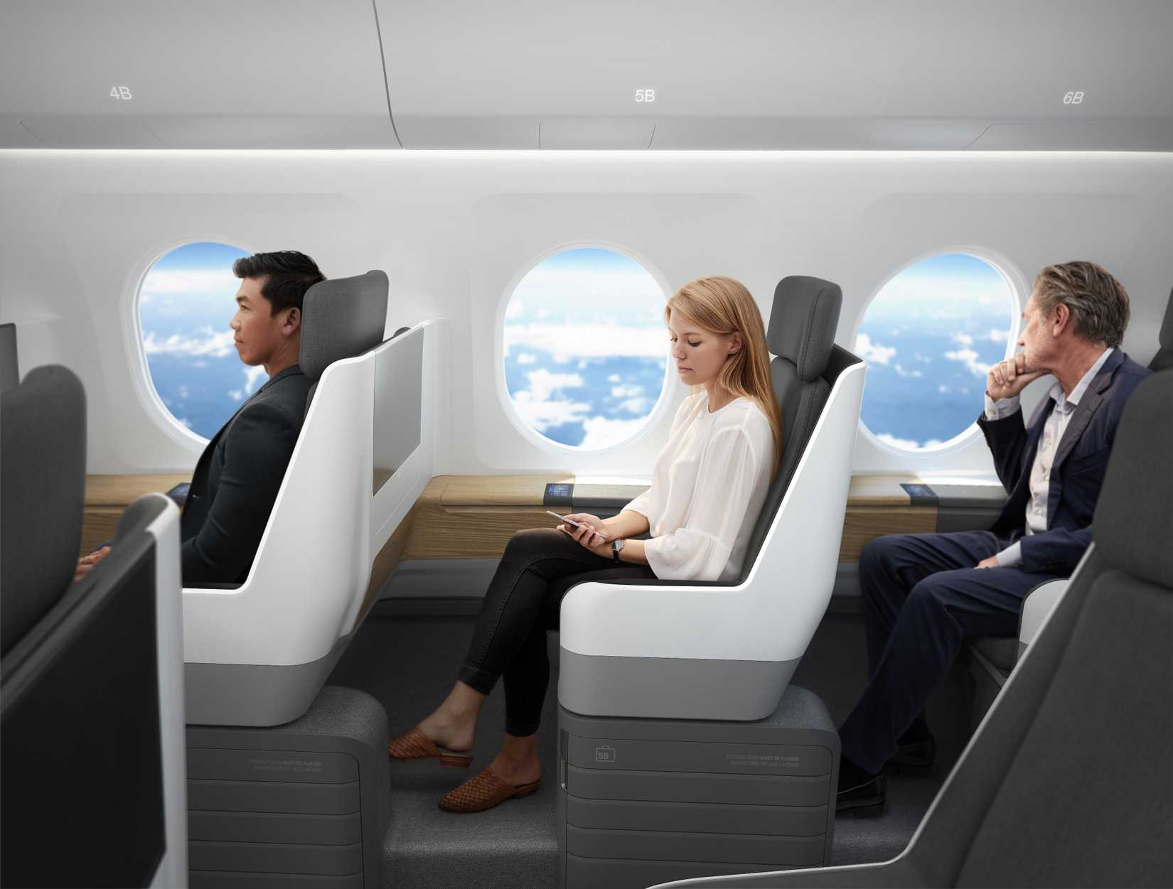 Boom Supersonic Overture cabin
