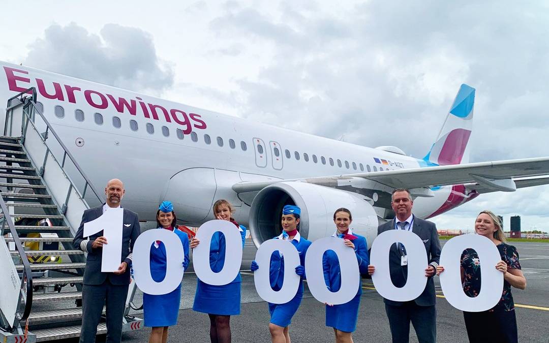 Newcastle Airport Has Now Handled 1 Million Passengers