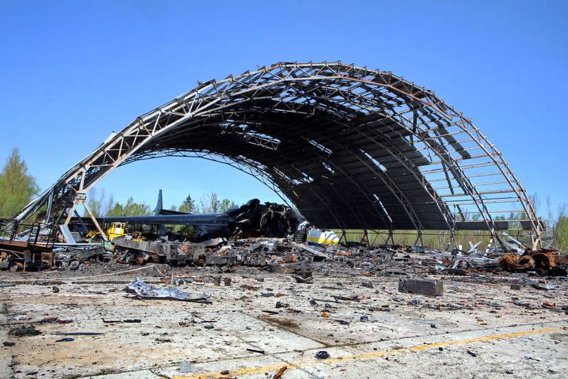 Video Shows Just How Much Damage The Antonov An-225 Has Taken