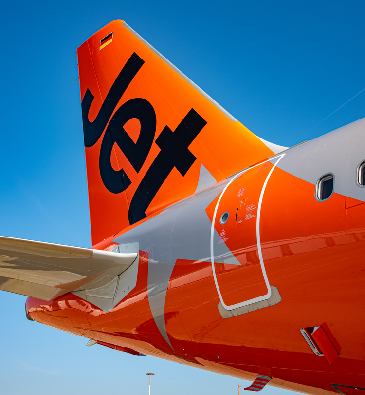 Jetstar AIRBUS A321LR ストラップ Jetstar unveils new livery for its new Airbus A321LR fleet
