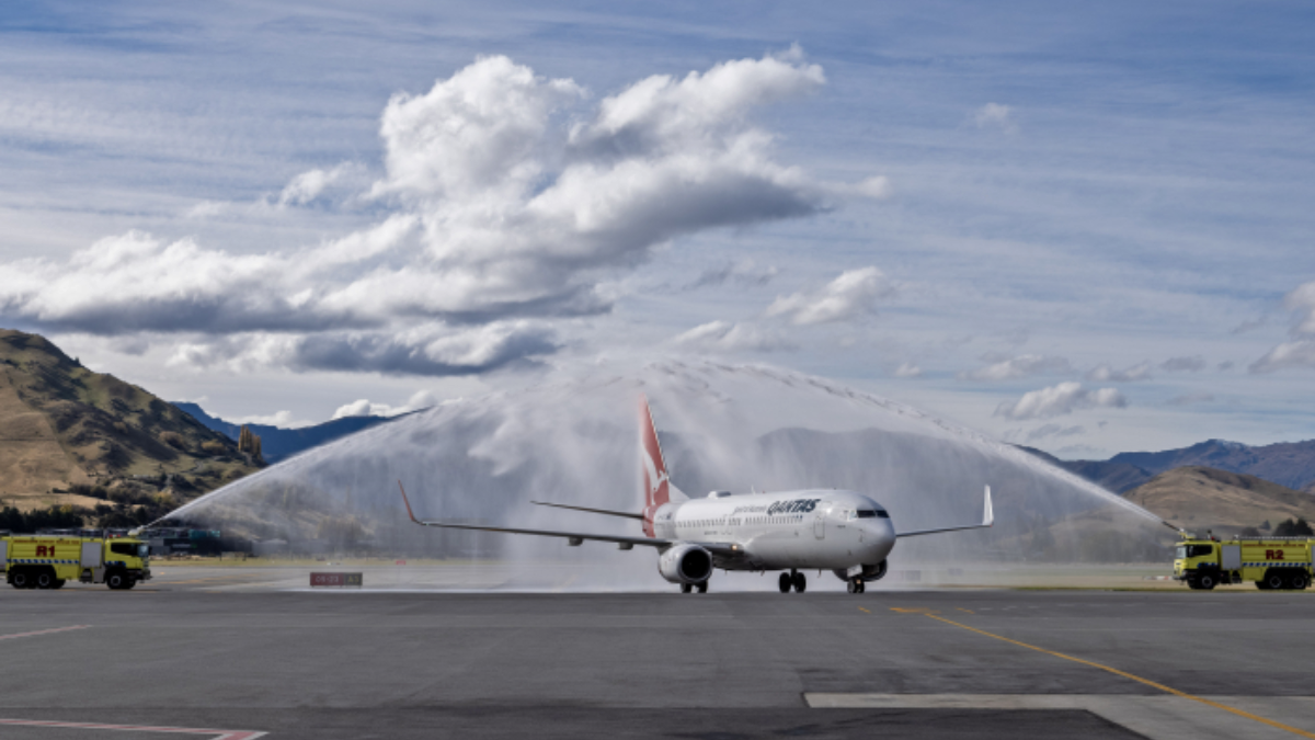 Leading The Way: Qantas Brings International Flights Back To Queenstown