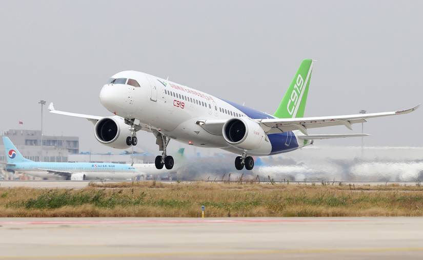 MSN 001 took the C919 program's first flight on May 5th, 2017