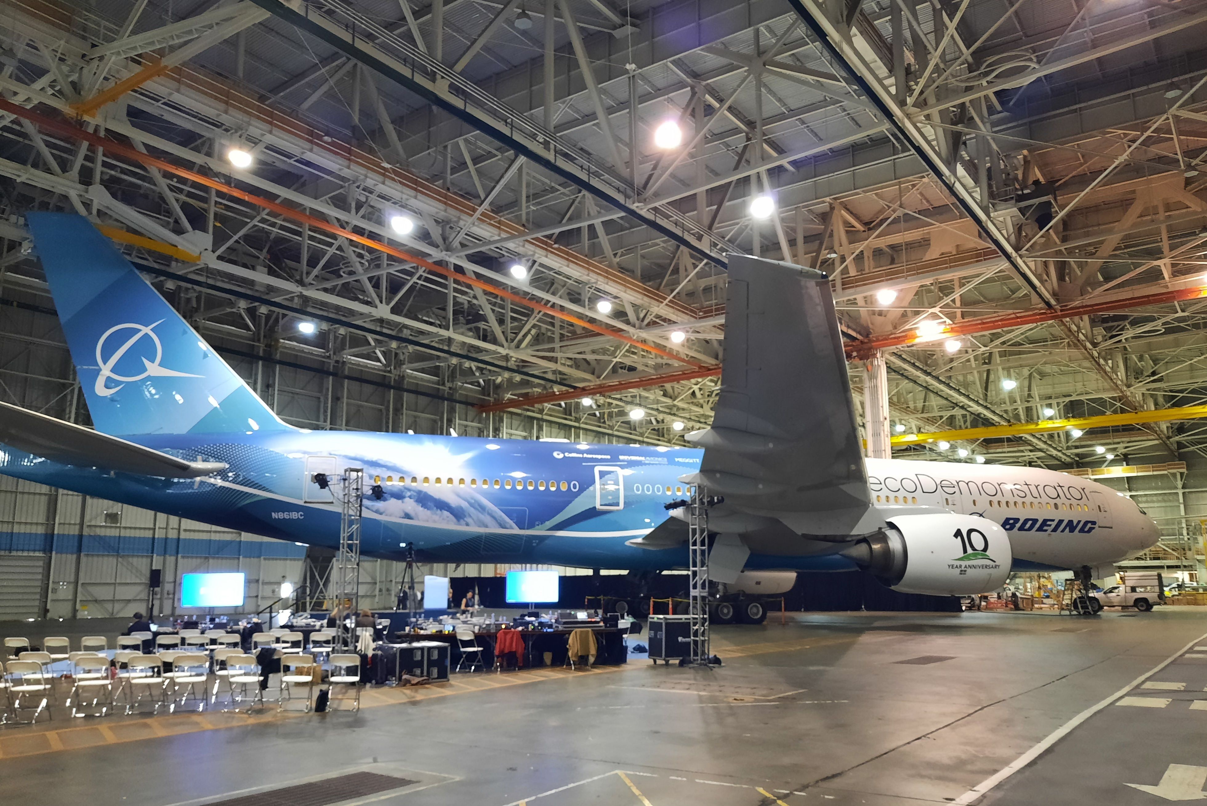 Boeing Reveals Ex-Singapore Airlines 777 As Its Latest ecoDemonstrator Aircraft