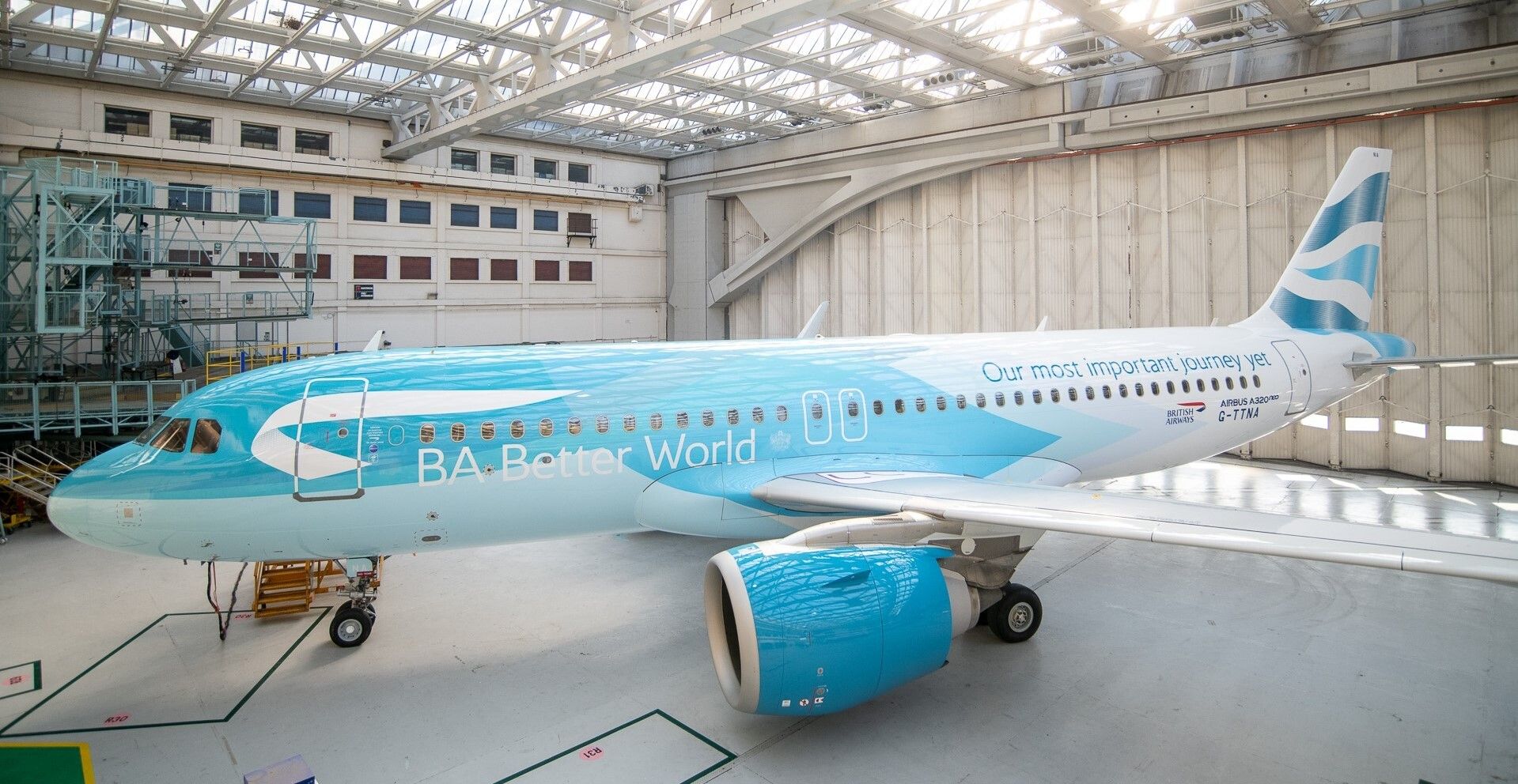 Where Has British Airways Been Flying Its 'BA Better World' Airbus A320neo?