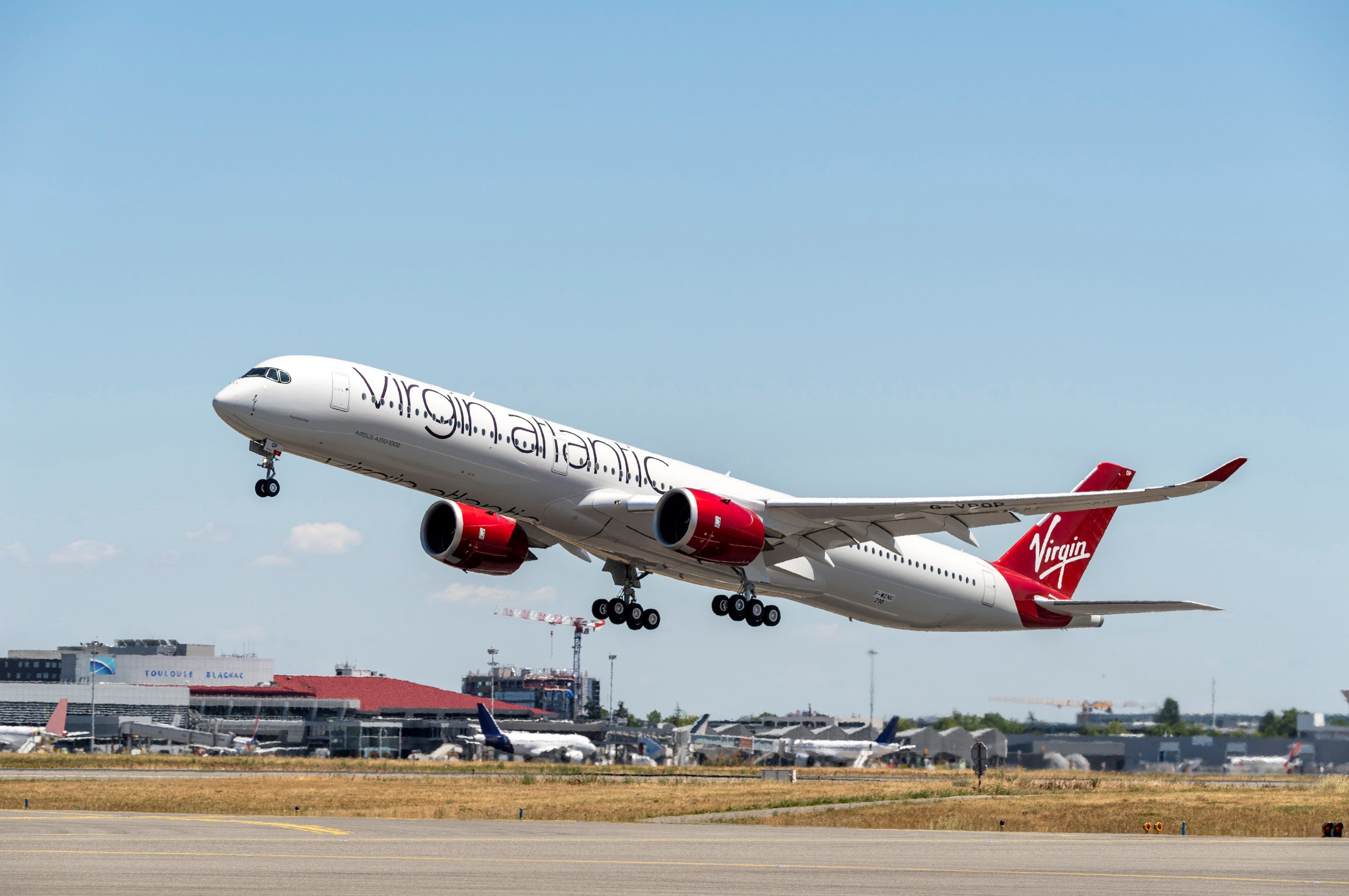 virgin atlantic ヴァージン アトランティック A350-1000 virgin atlantic ヴァージン アトランティック A350-1000