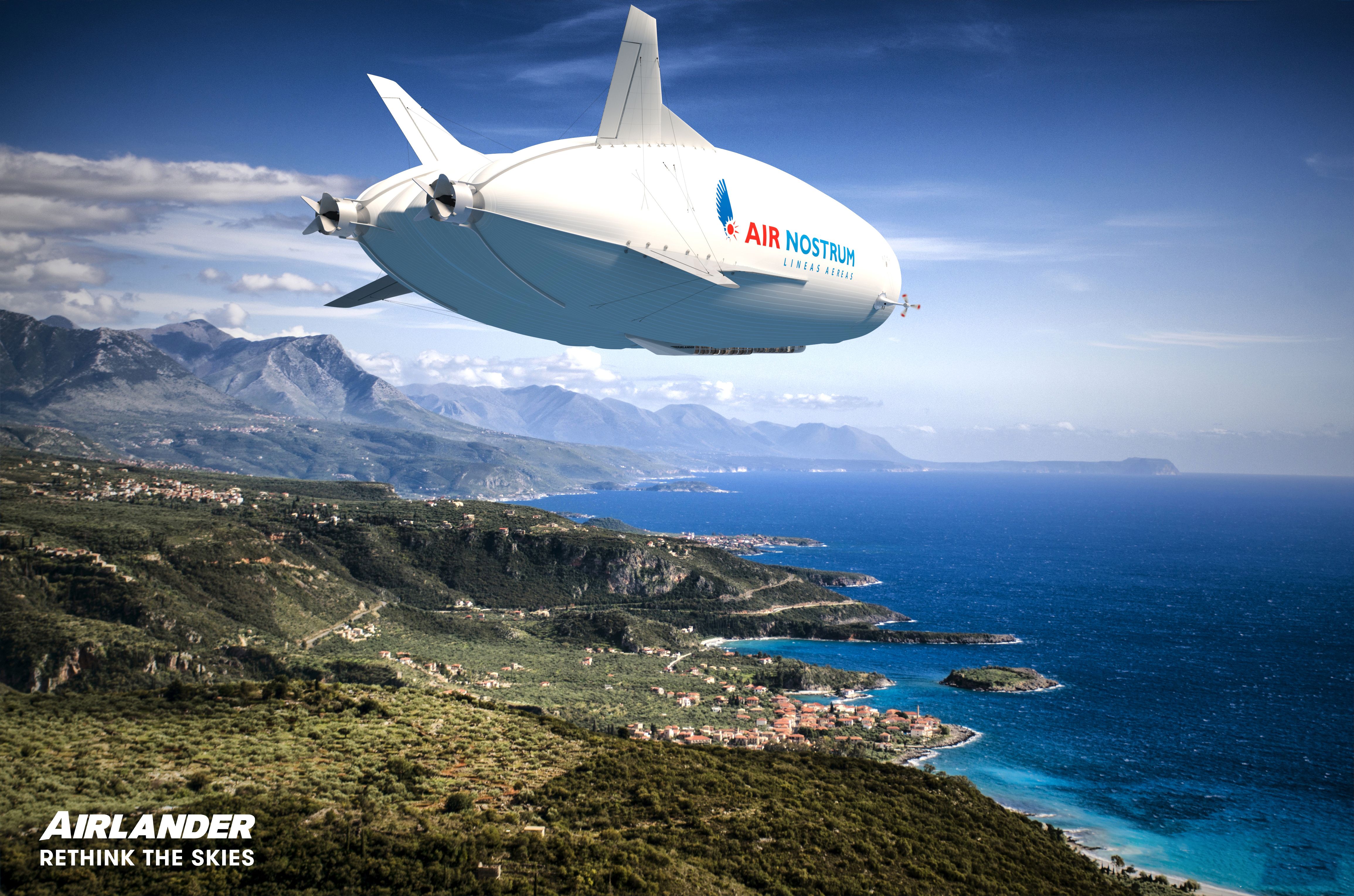 Air Nostrum Orders A Fleet of HAV Airlander 10 Airships