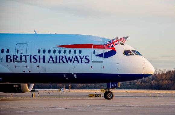British Airways Boeing 787-8 route launch