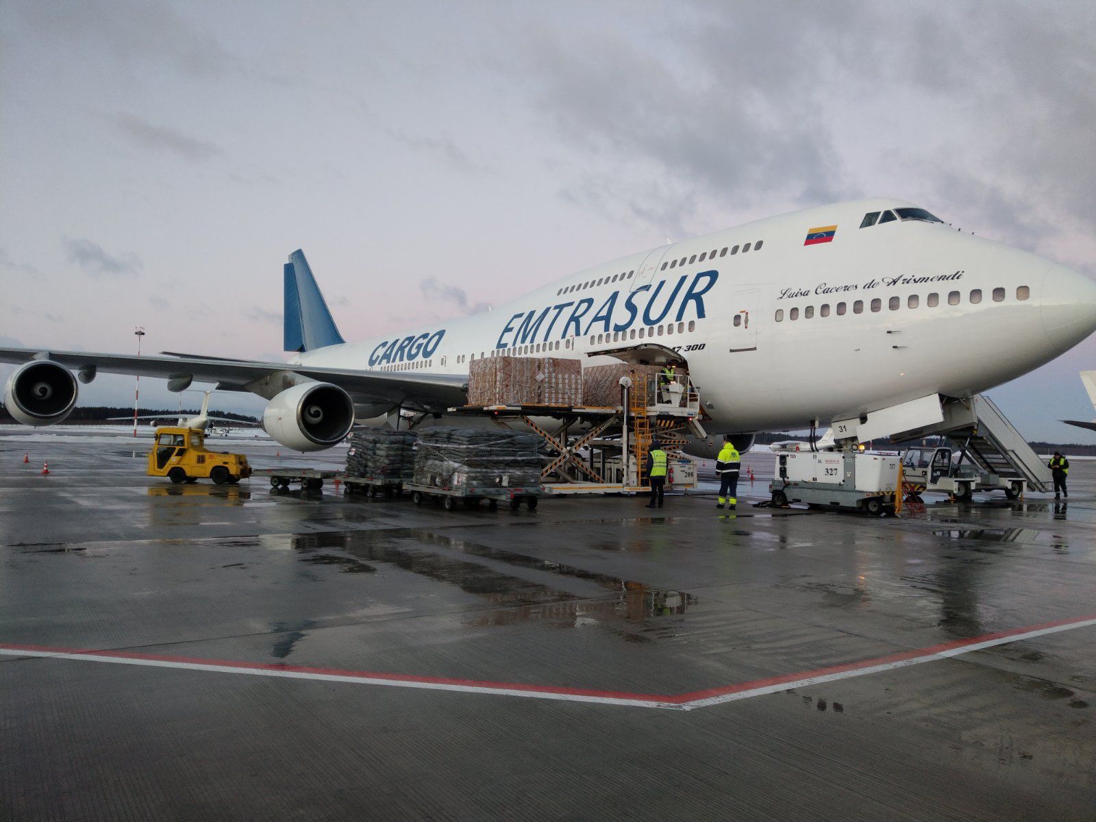 A Venezuelan Boeing 747, An Iranian Crew, All Stuck In Argentina... What's Going On?