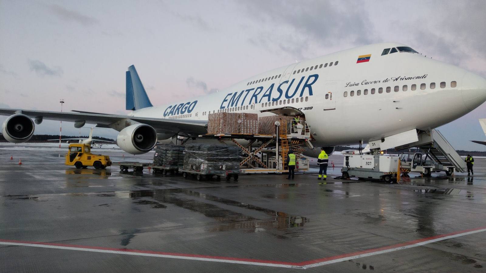 A Venezuelan Boeing 747, An Iranian Crew, All Stuck In Argentina... What's Going On?