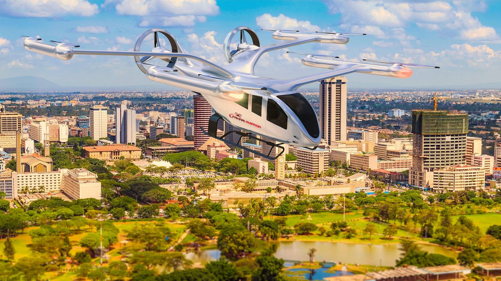 Kenya Airways Subsidiary Fahari Aviation To Receive Embraer Eve eVTOL Aircraft From 2026