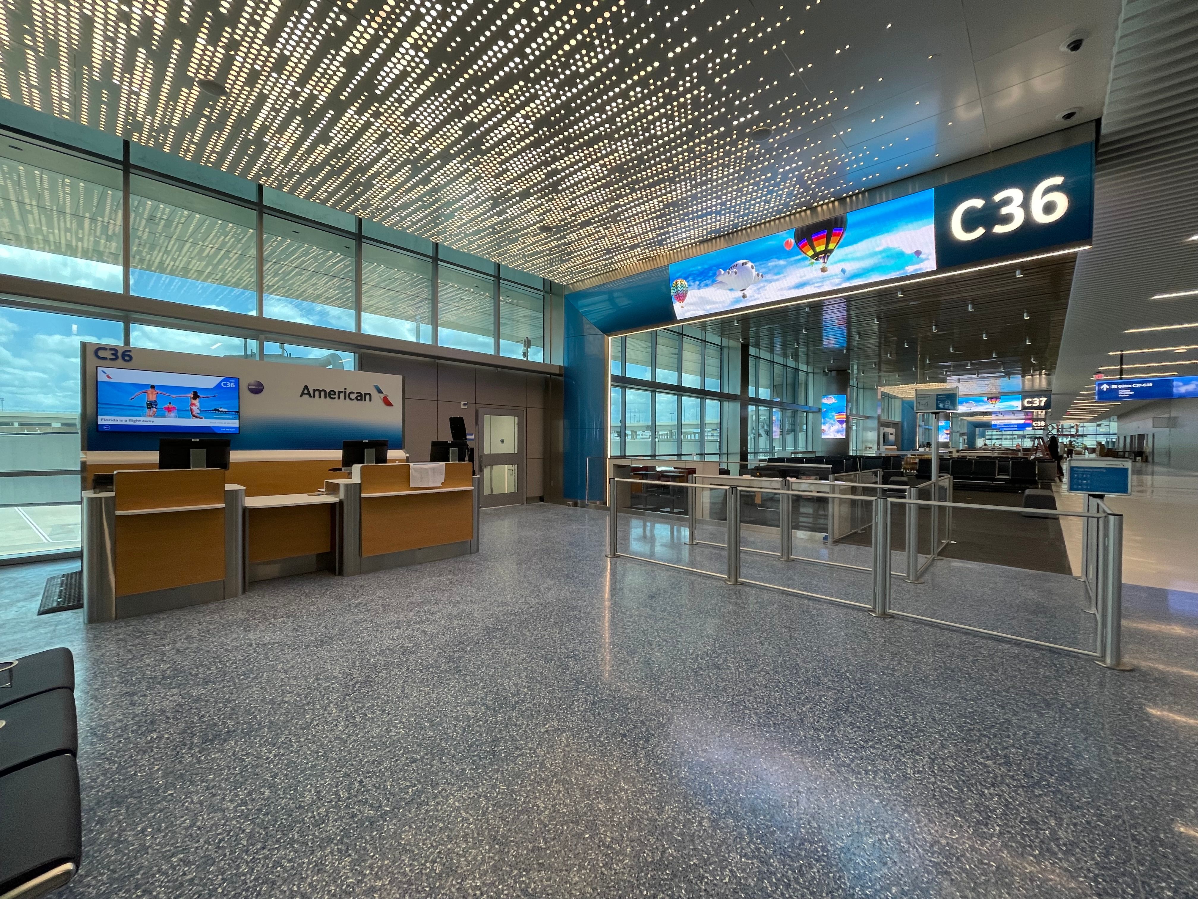 A Look At Dallas Fort Worth's New High-C Gates