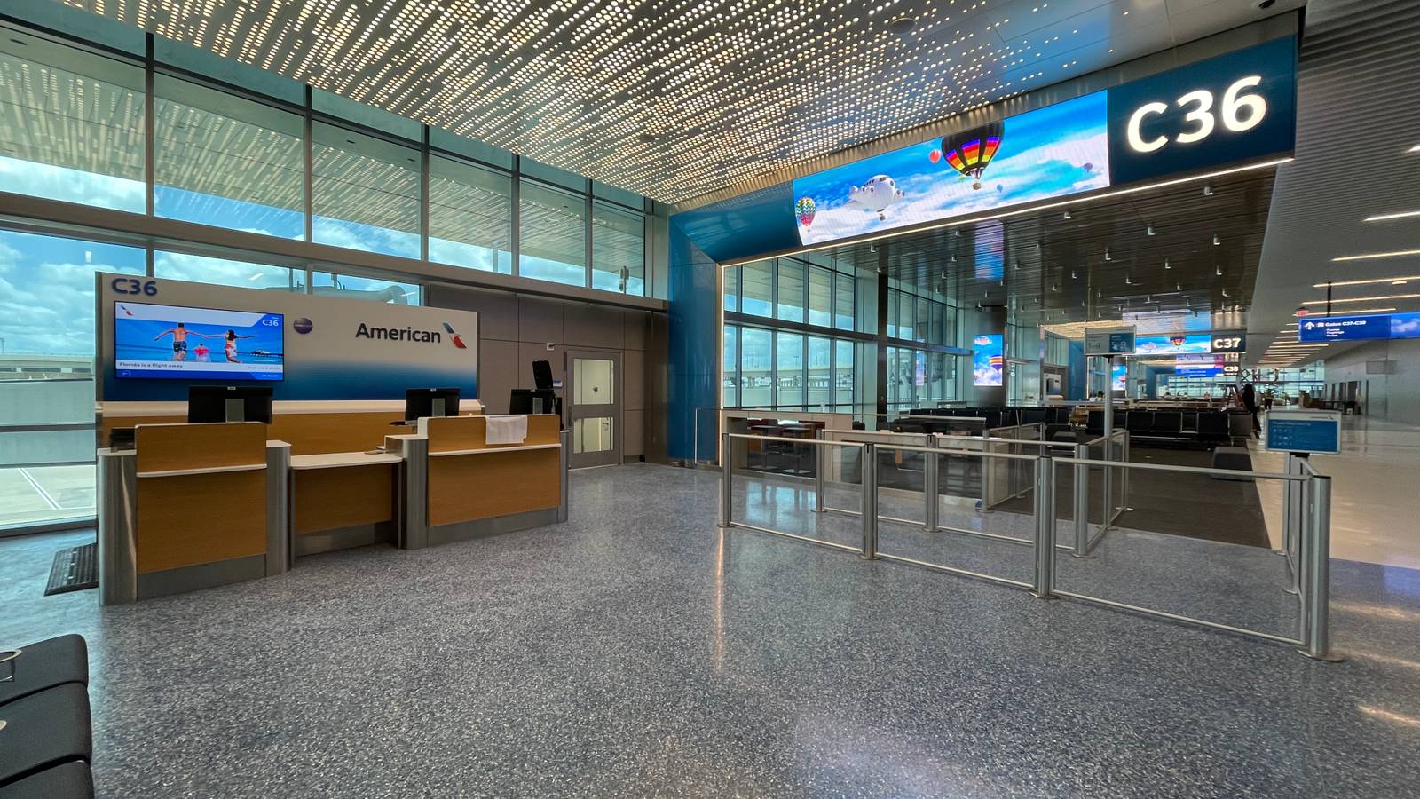 A Look At Dallas Fort Worth's New High-C Gates