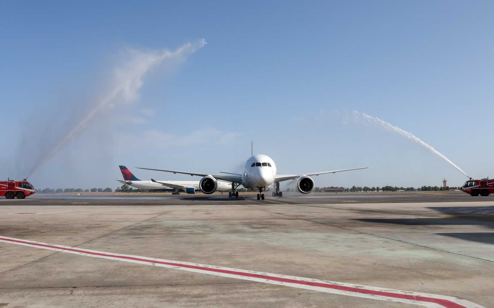 Qantas in Rome