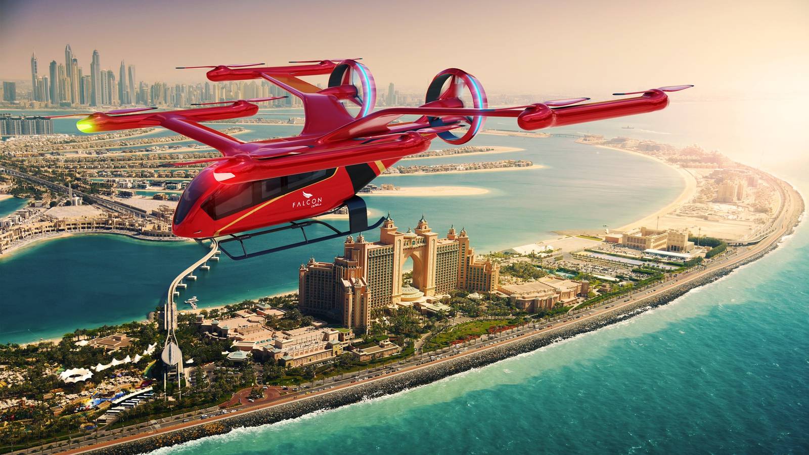 Dubai Based Falcon Aviation Eyes Flying Taxi Deliveries In 2026