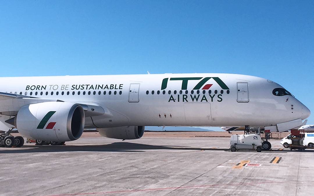 ITA Shows Off A Sustainability Livery For An Airbus A350