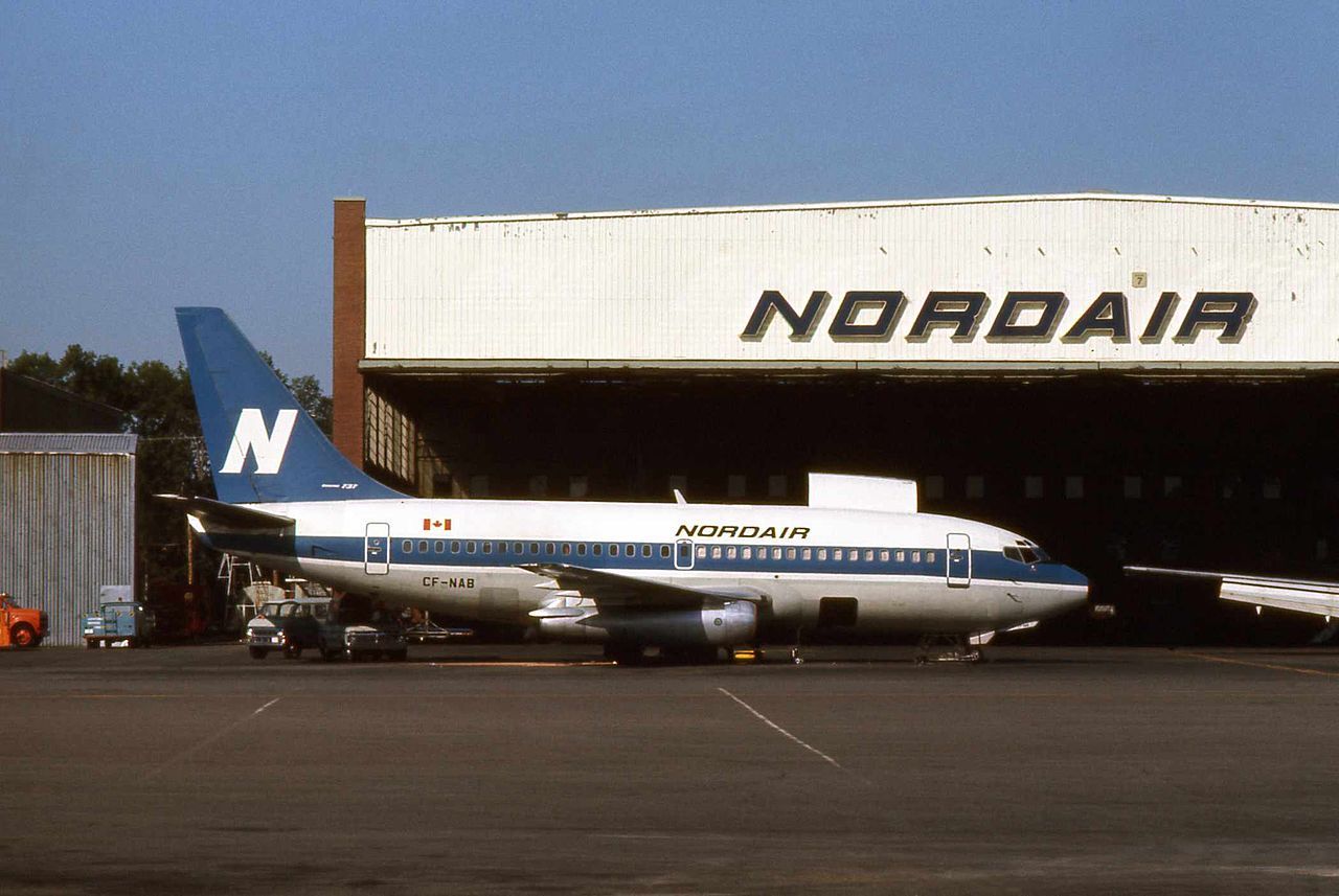 What Aircraft Types Did Canadian Carrier Nordair Fly?