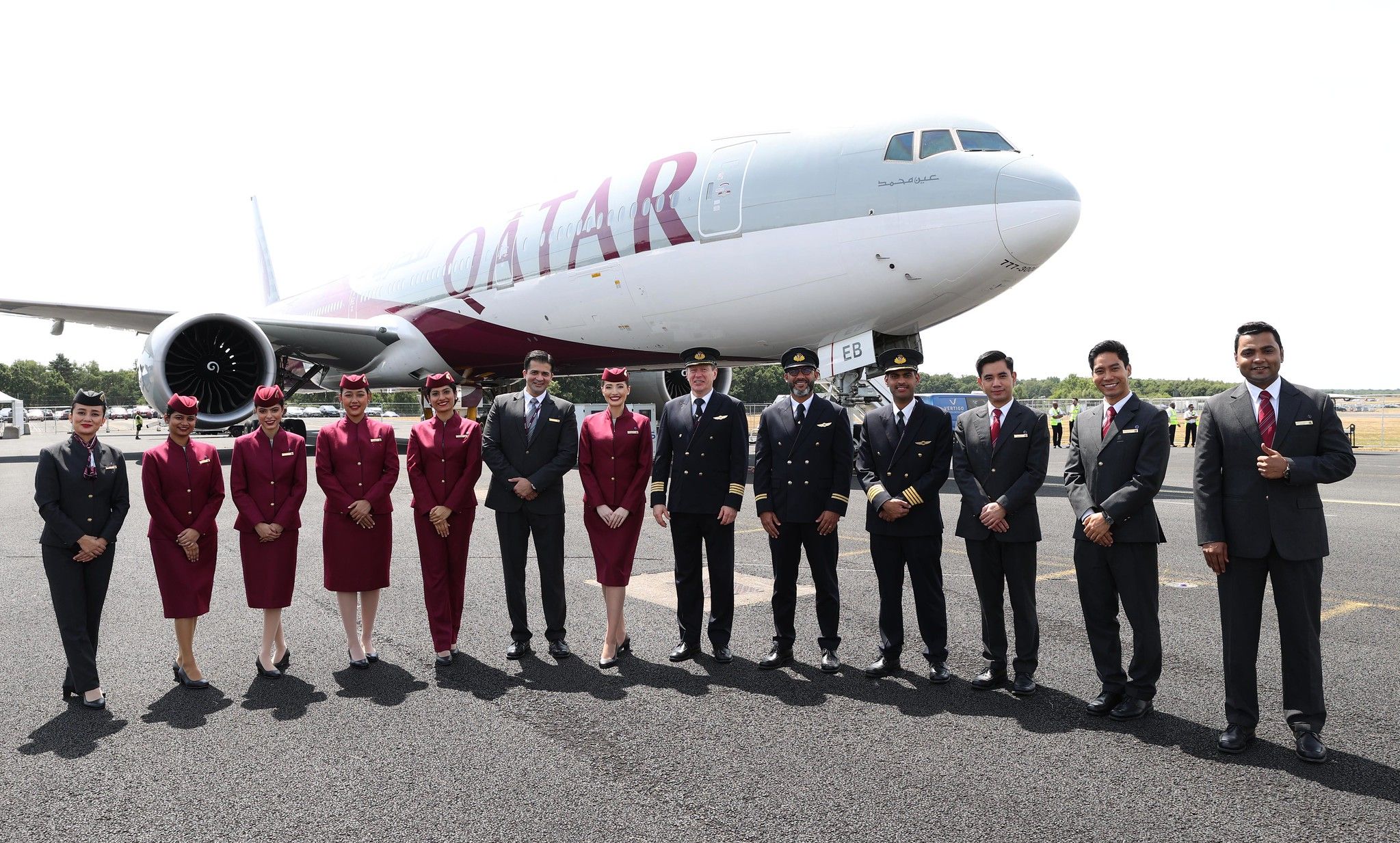 Strong Showing: Qatar Airways Brings 3 Aircraft To Farnborough Following Record-Breaking Financial Year