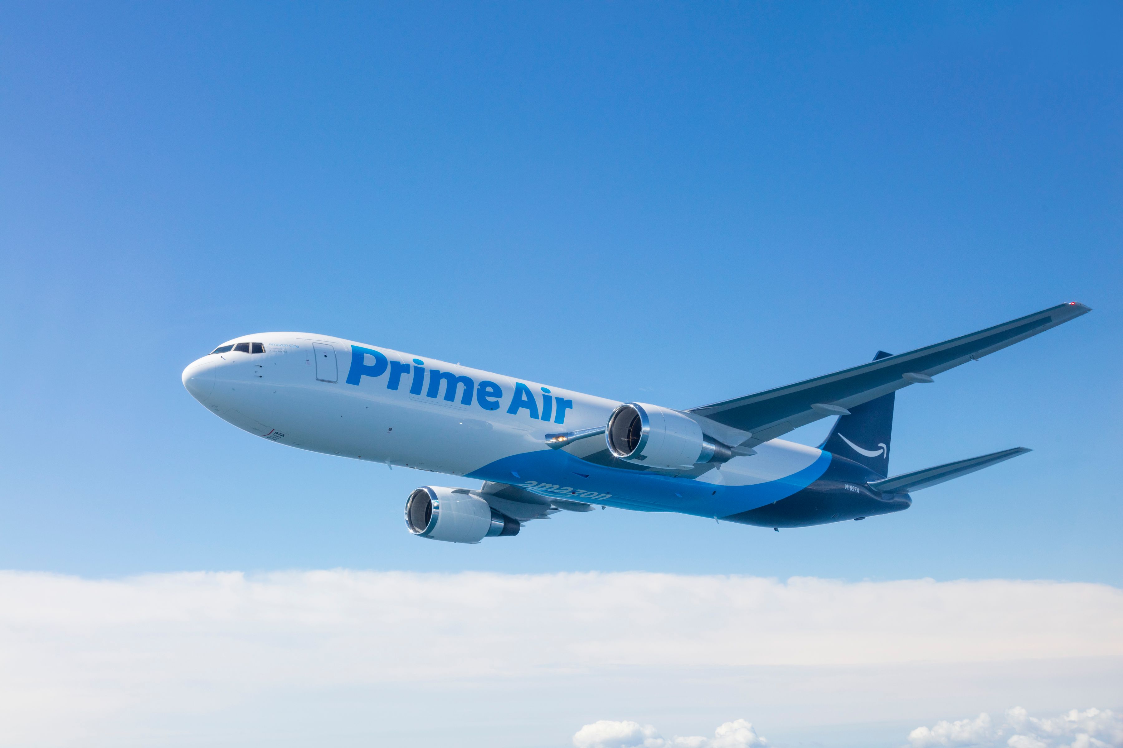 1/400 B767-300F amazon アマゾンプライムエア 1/400 B767-300F amazon アマゾンプライムエア Amazon Prime Air
