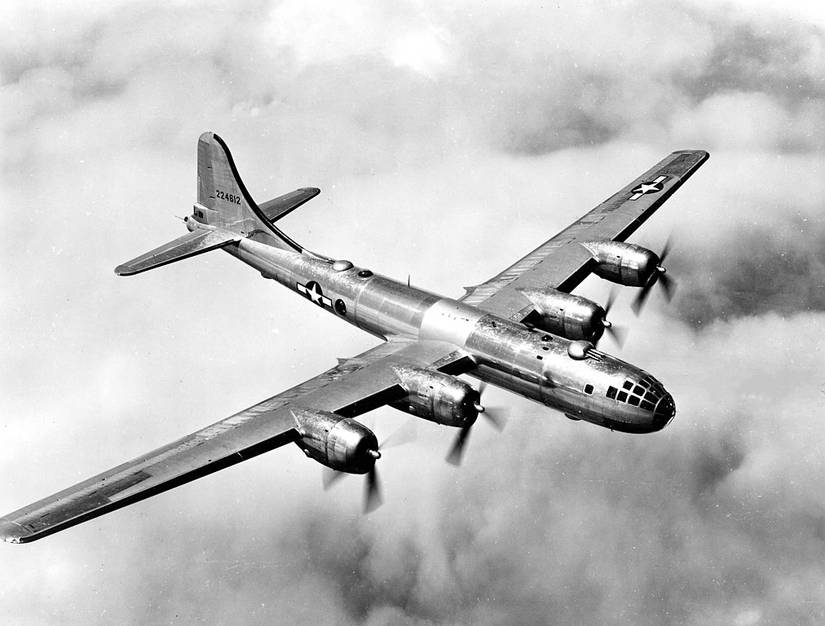 B-29_in_flight