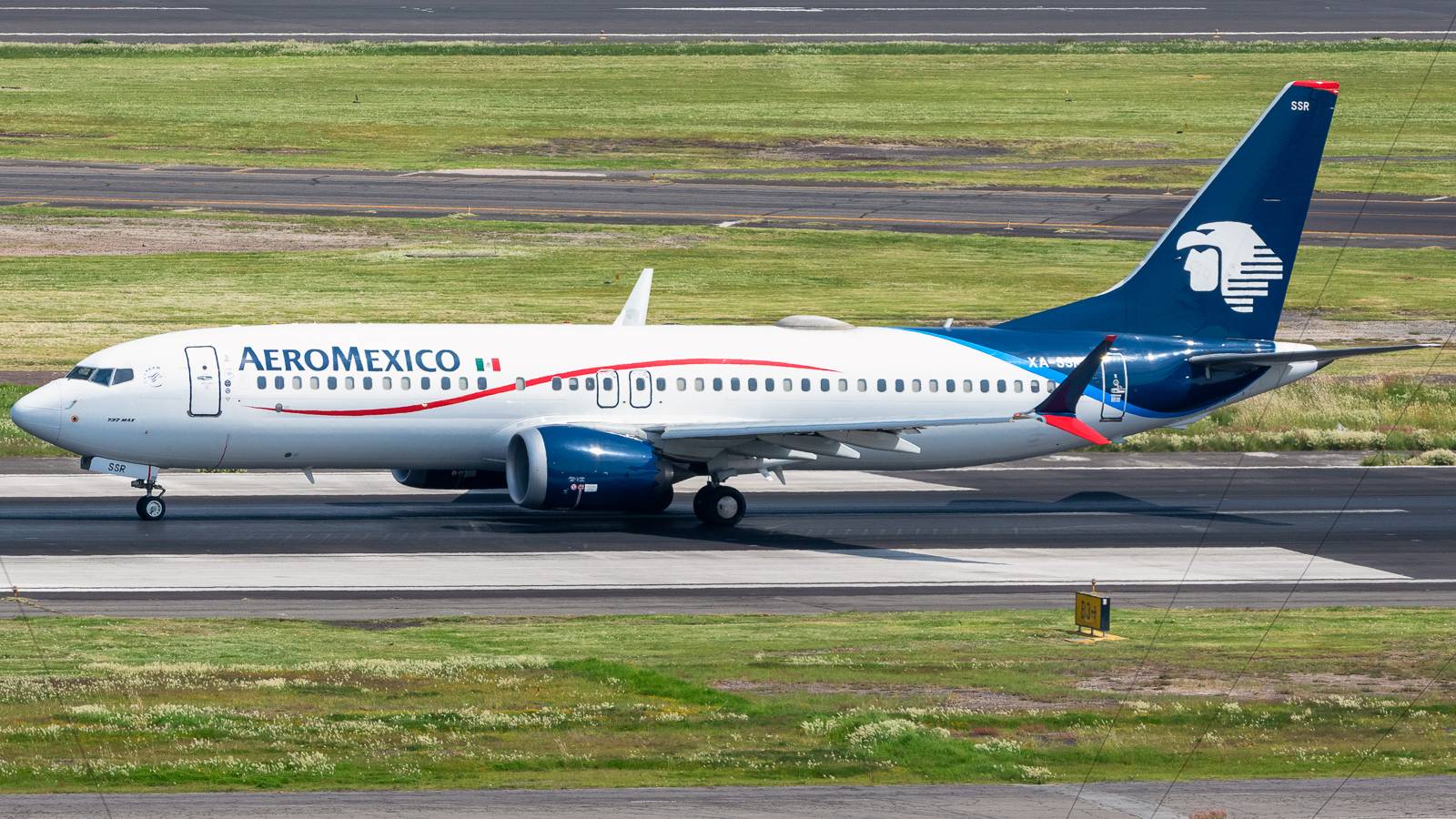 Mexico City Runway Damaged By Heavy Rains