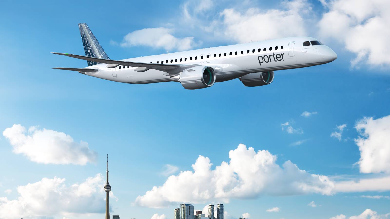 Porter Airlines Announces Edmonton As Next Embraer E195-E2 Destination