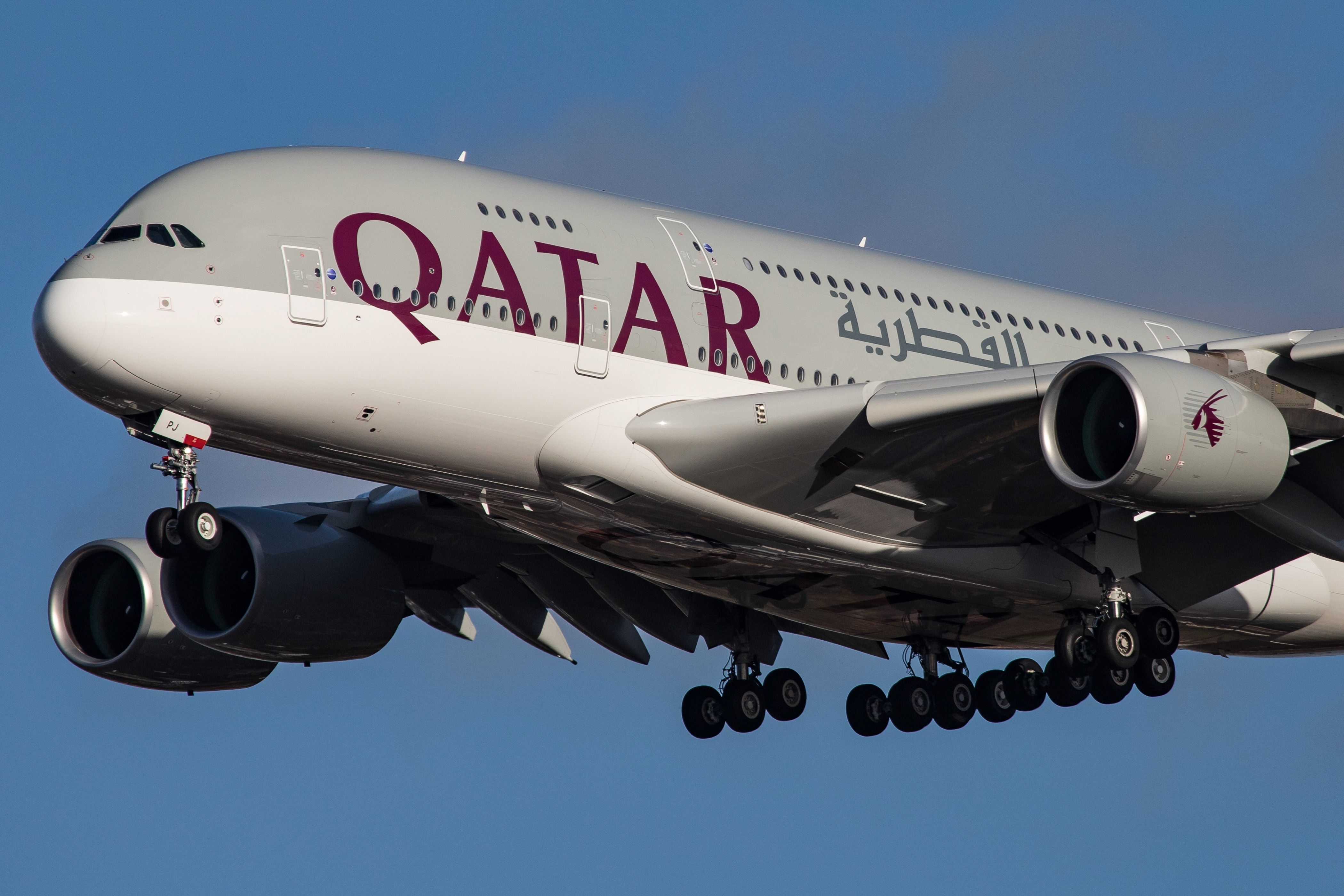 ☆Qatar Airways A380-800 ノーマル塗装 ☆Qatar Airways A380-800