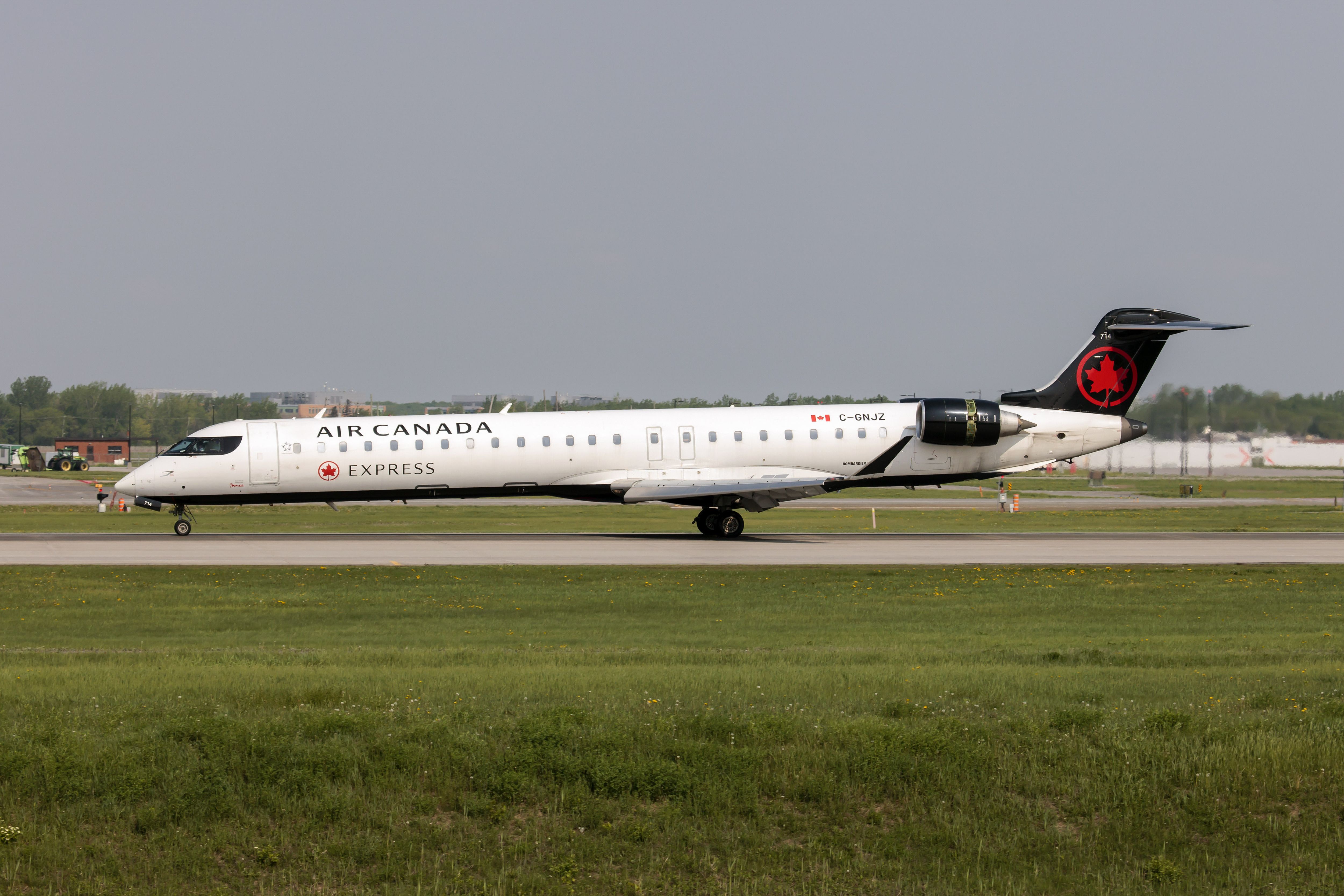 Oops: Air Canada CRJ-900 And Tug Collide In Boston