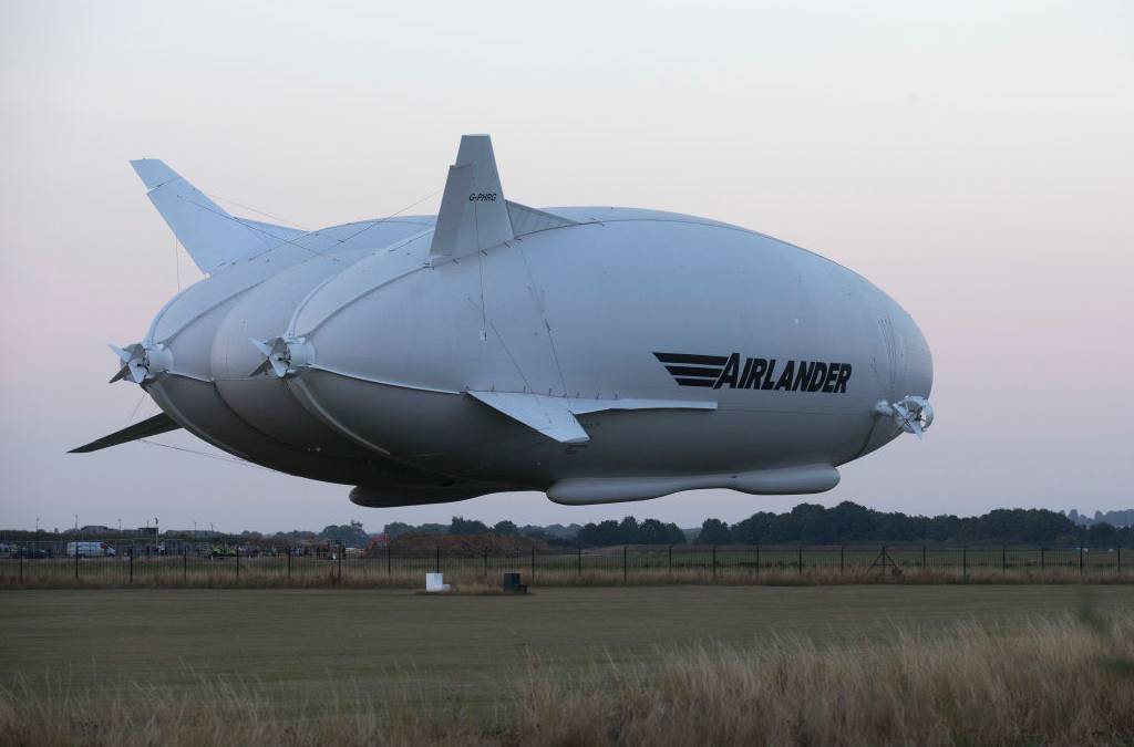 Collins Aerospace Produces Prototype Electric Motor For Airlander 10 Airship