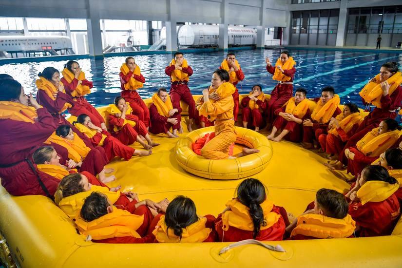 Why Swimming Ability Is A Crucial Part Of Being A Flight Attendant