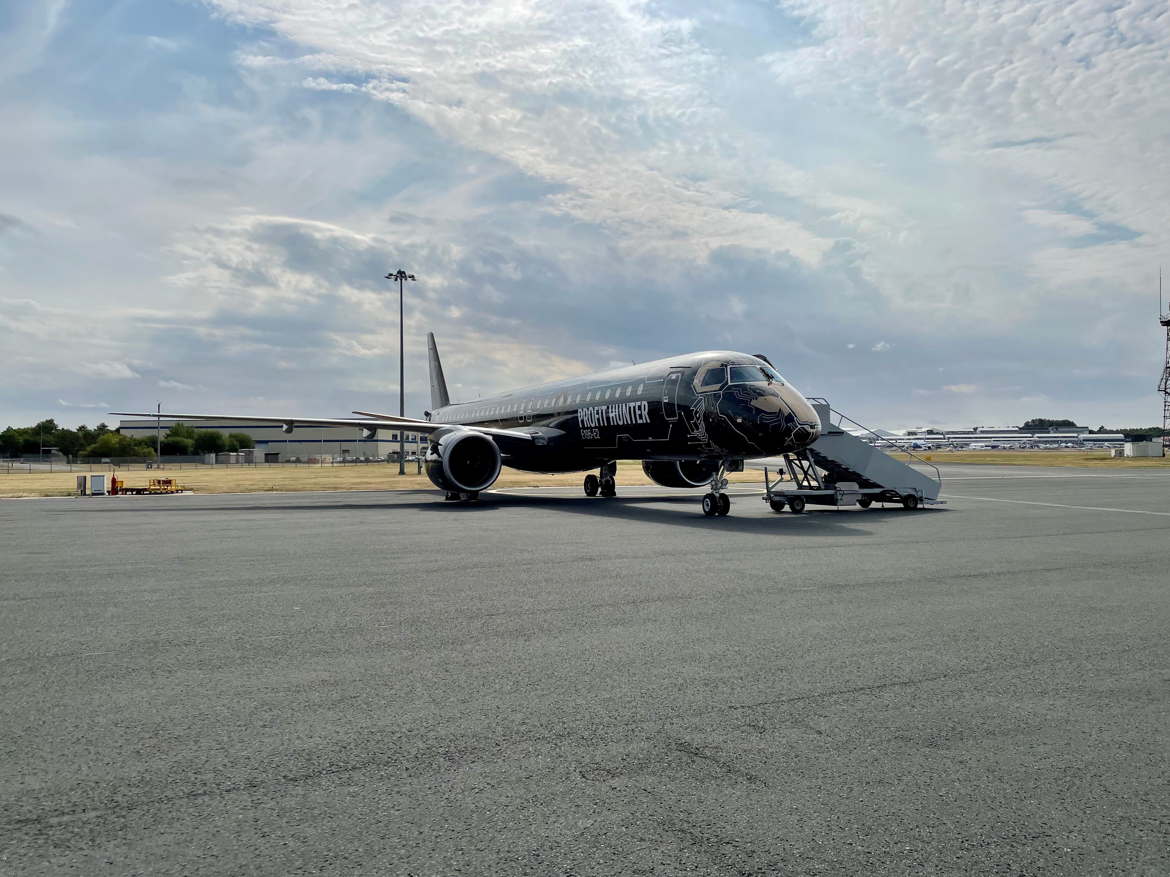 On Board The 1st Ever Embraer E195-E2 Flight To London City Airport