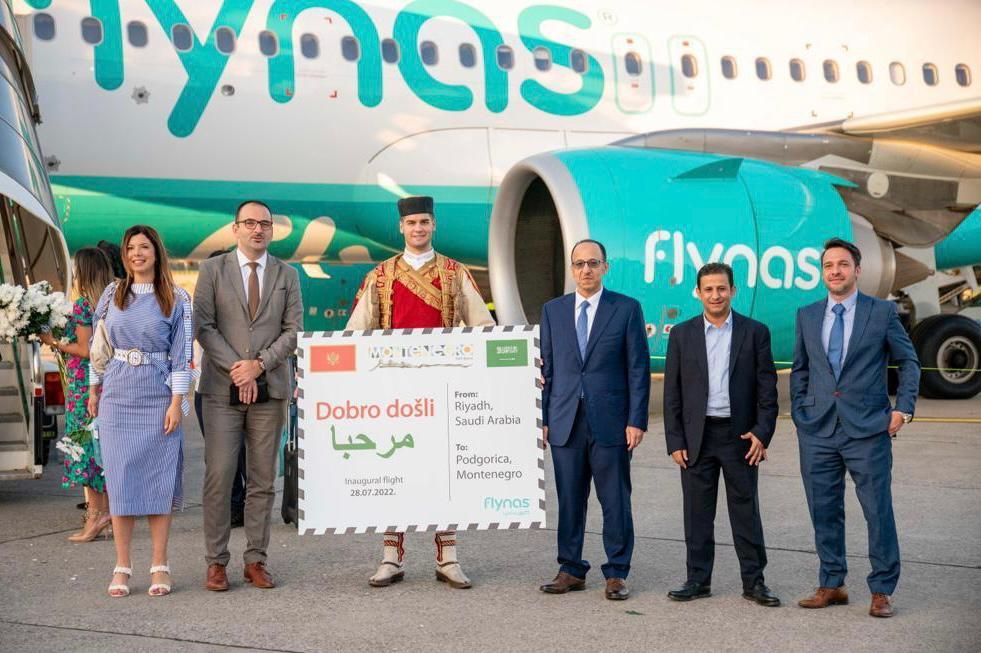 Saudi LCC flynas Launches Direct Flights To Podgorica