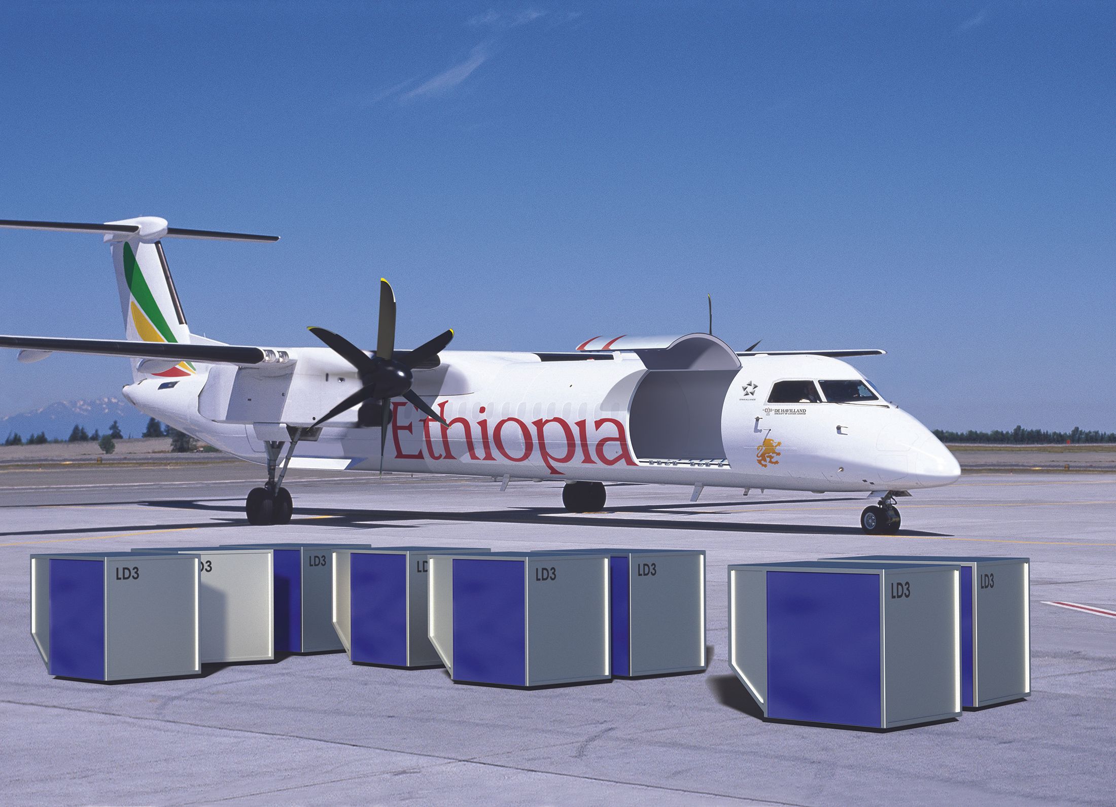 Ethiopian Airlines & De Havilland Canada Sign Proposal For 4 Dash 8 Freighter Conversion Kits