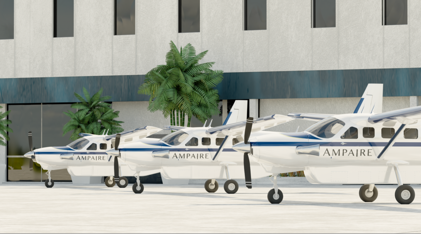 WingTips Orders 5 Ampaire Hybrid-Electric Eco Caravans