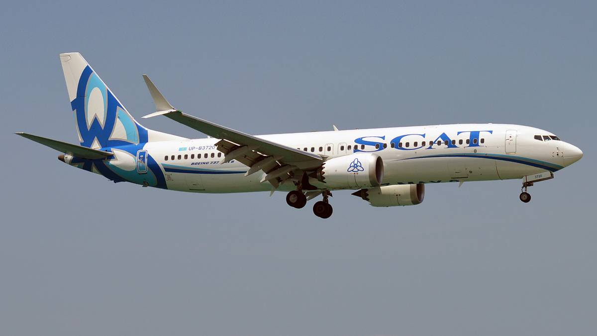 SCAT Airlines Takes 737 MAX First Ordered By Belarus