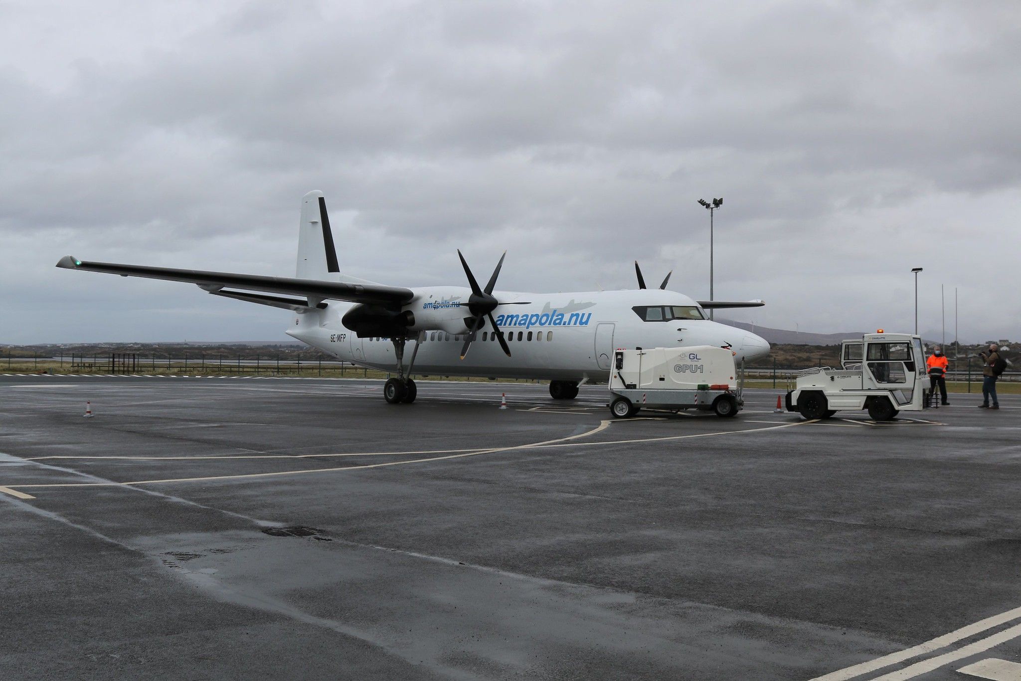 Amapola Flyg: The Operator Of Europe's Only Active Fokker 50 Fleet