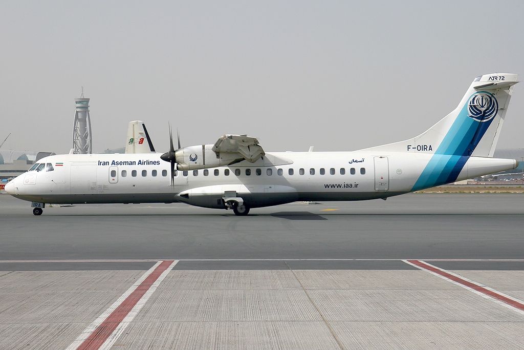 ATR 72 of Iran Aseman Airlines
