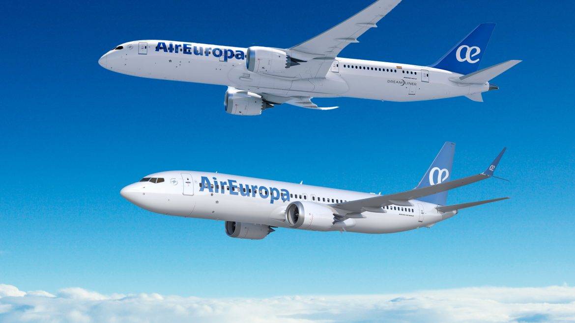 Air Europa Signs Lease Agreement For 15 Boeing 737 MAXs & 787s