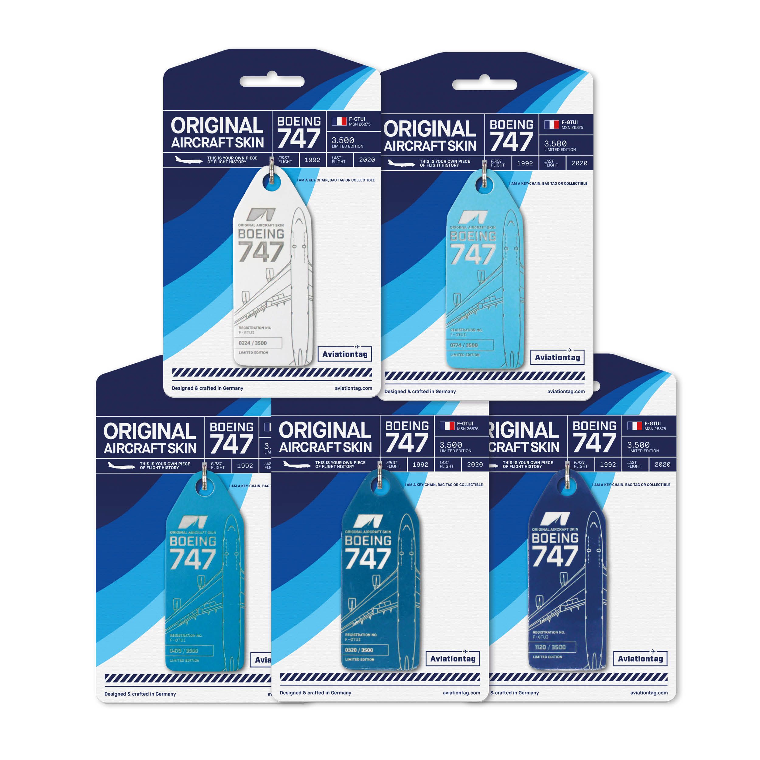 Corsair Boeing 747 Fuselage Upcycled Into Keyrings