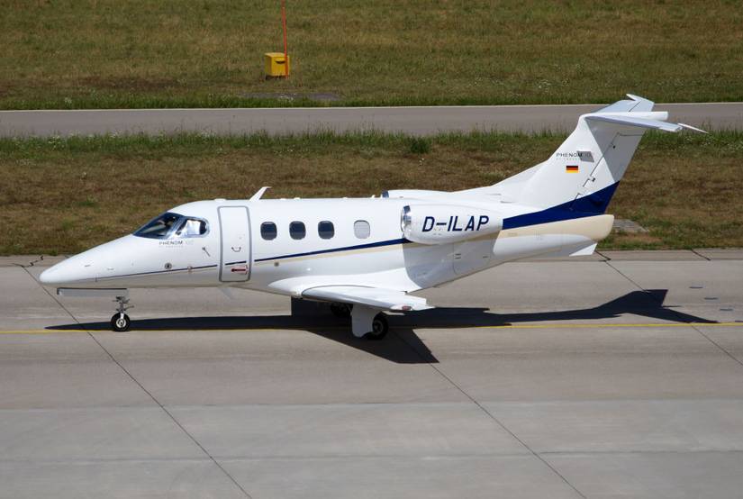 Embraer Phenom 100 on the ground