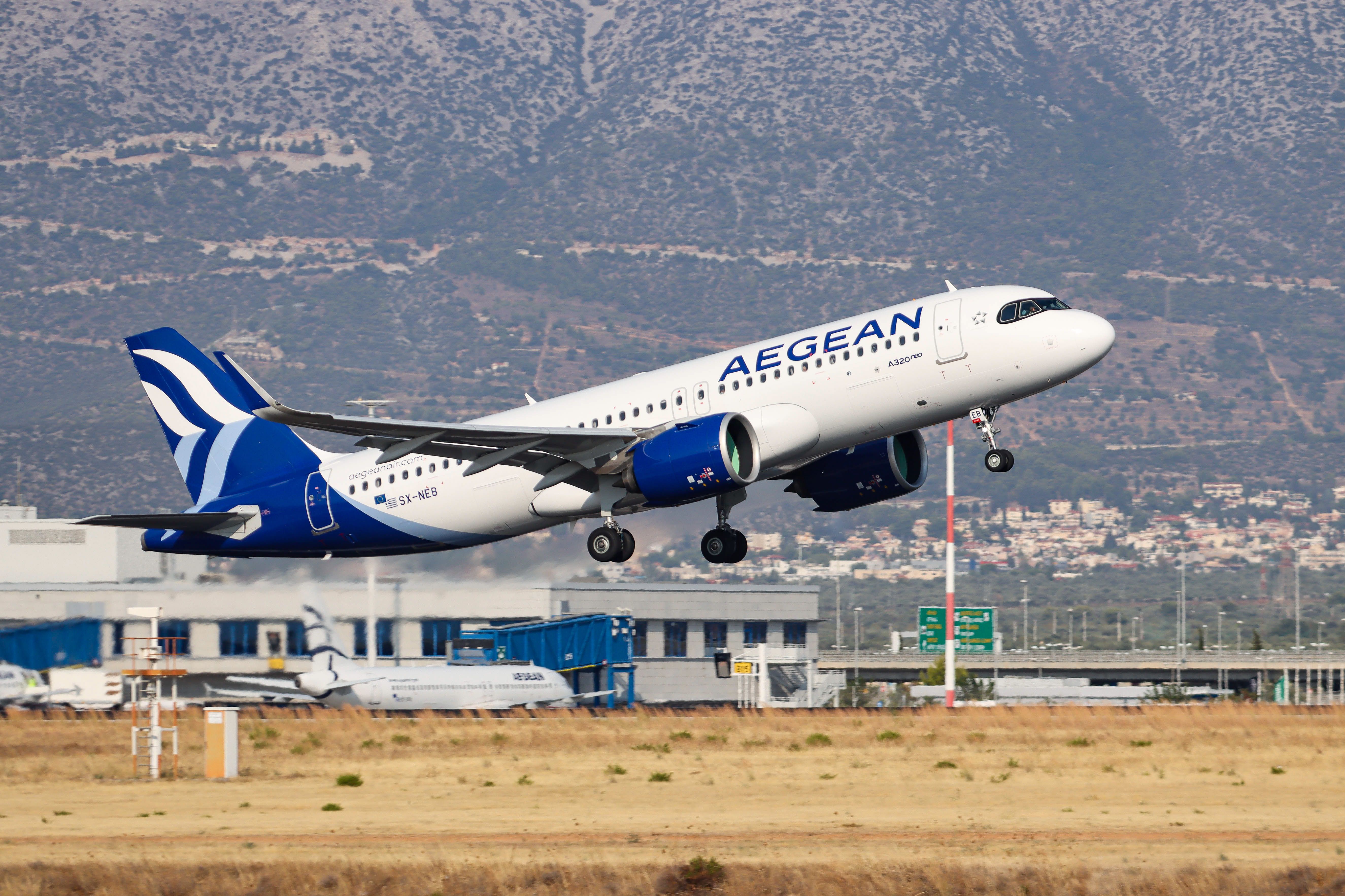 Aegean Is Now Using SAF To Power Some Flights From Athens