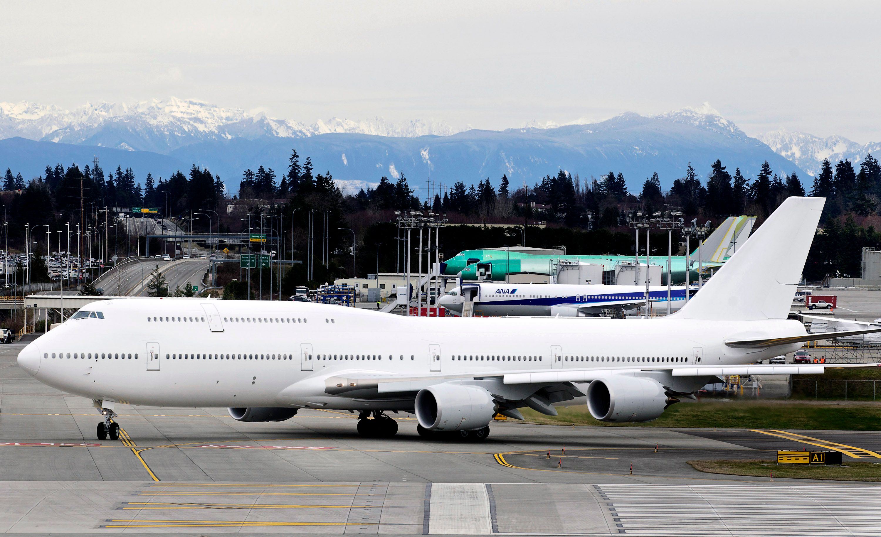 Egyptian Government Boeing 747 Flies To Shannon For Painting