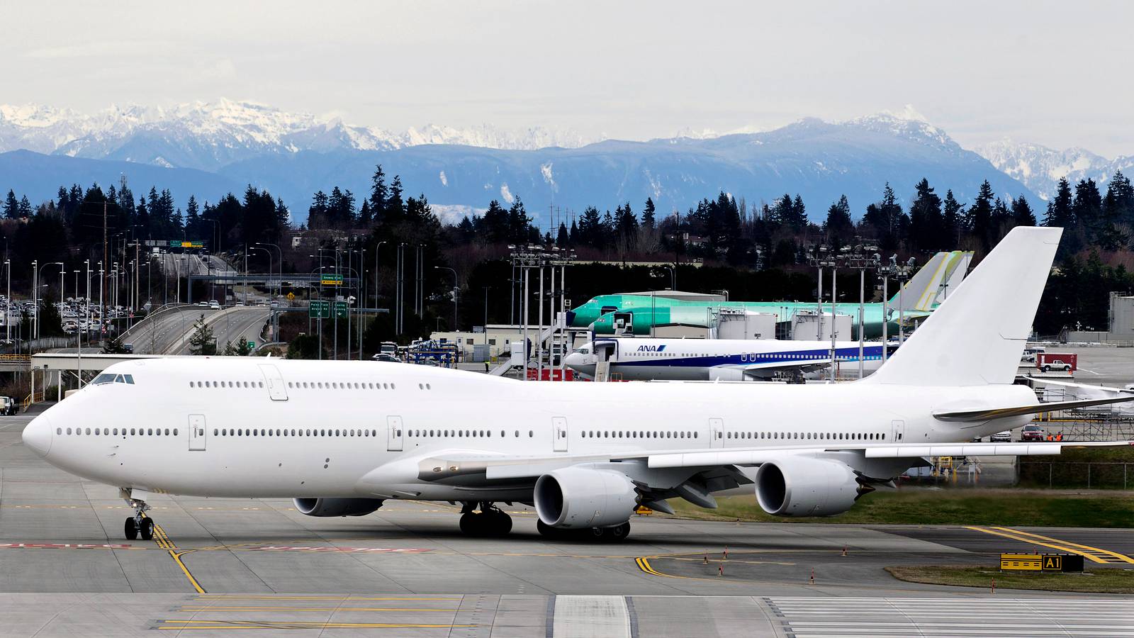 Egyptian Government Boeing 747 Flies To Shannon For Painting