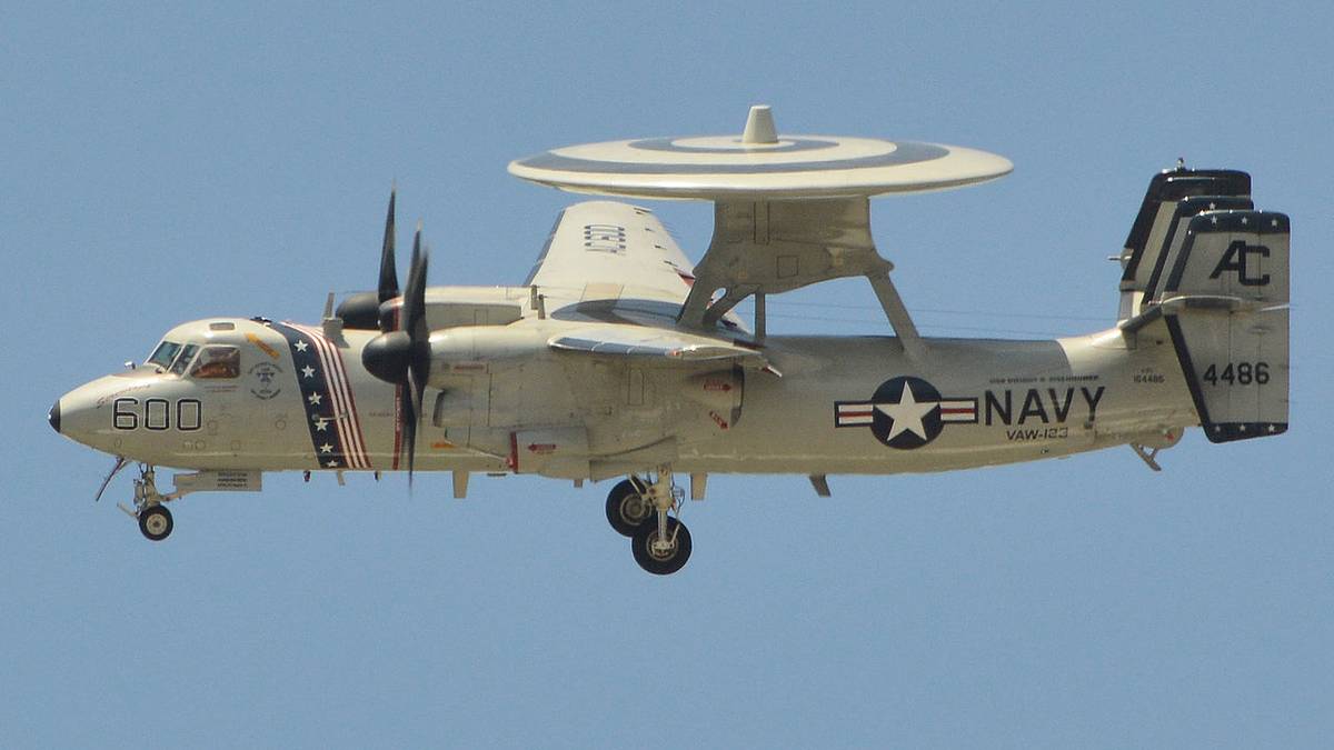 Flying Communications Dish: A Brief History Of The Northrop Grumman E-2 Hawkeye