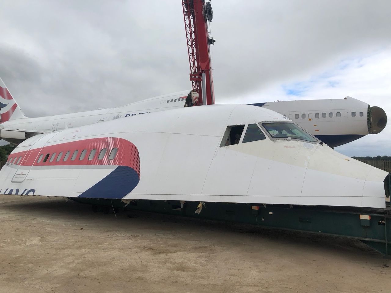 You Might See A British Airways Boeing 747 Cockpit On The Motorway Tomorrow